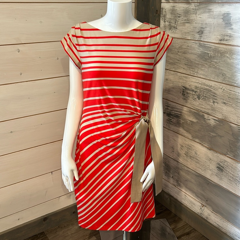 Just Taylor dress with neutral tie - like new!